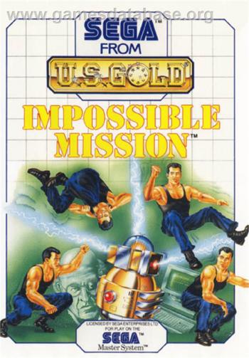 Cover Impossible Mission for Master System II